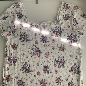 Art Class Floral Shirt